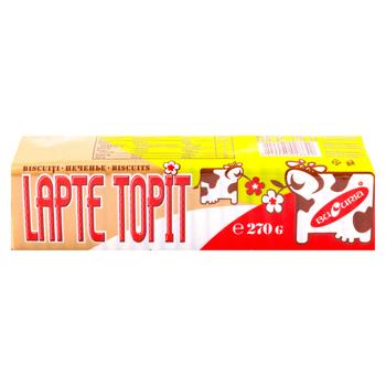 Печенье Bucuria Топленое молоко 270г - купить, цены на BONUS - фото 1