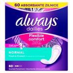Absorbante zilnice Always Dailies Normal Fresh&Protect 60buc