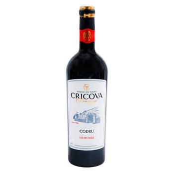 Вино Cricova Prestige Codru красное сухое 0,75л - купить, цены на BONUS - фото 1