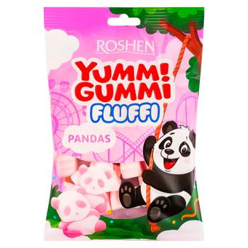 Marshmallow Roshen Fluffi Pandas 65g - купить, цены на BONUS - фото 1