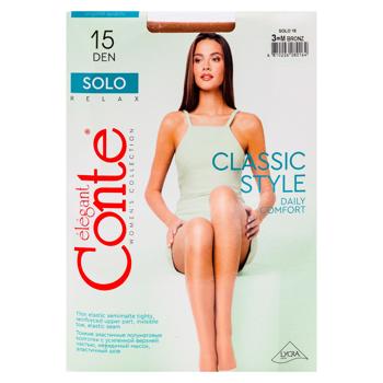 Колготки женские Conte Bronz 15ден 3р - купить, цены на BONUS - фото 1