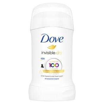 Deodorant stick Dove Invizible Dry 40ml - cumpărați, prețuri pentru BONUS - foto 2