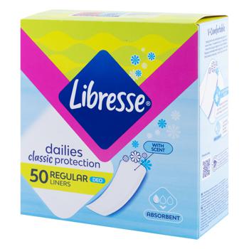 Absorbante zilnice Libresse Regular Deo 50buc - cumpărați, prețuri pentru BONUS - foto 1
