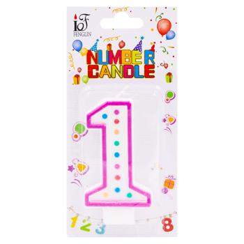 Luminare cifra 1 cu puncte - cumpărați, prețuri pentru BONUS - foto 3