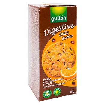 Biscuiti Gullon Digestive Avena Naranja Chips Choco 280g - cumpărați, prețuri pentru BONUS - foto 3