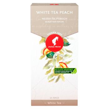 Ceai alb Julius Meinl White Tea Peach in plicuri 25buc - cumpărați, prețuri pentru METRO - foto 1
