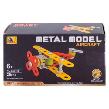 Set de constructie Motocicleta/Avion/Stivuitor metalic 39/45 elem - cumpărați, prețuri pentru BONUS - foto 2