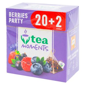 Ceai negru Tea Moments Barries Party in piramide 1.8g*22buc - cumpărați, prețuri pentru BONUS - foto 1