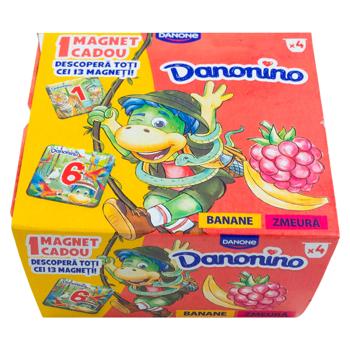 Iaurt Danonino Banane zmeura 50g*4buc - cumpărați, prețuri pentru BONUS - foto 3