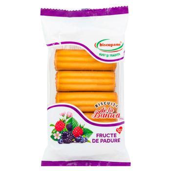 Biscuiti De la Bunica fructe padure 300g - cumpărați, prețuri pentru BONUS - foto 1