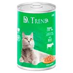 Hrană umedă Dr.Trend cu vita in sos pentru pisici 400g