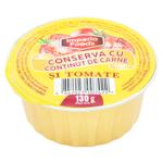 Консерва Imperia Foods с содержанием мяса с томатами 130г