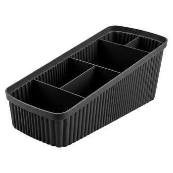 Органайзер Econova черный 24x11,7x10,6см - купить, цены на BONUS - фото 2