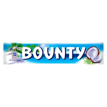 Baton de ciocolata Bounty 57g - cumpărați, prețuri pentru BONUS - foto 1