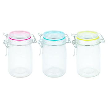Borcan EH capac clema 250ml H12cm - купить, цены на BONUS - фото 1