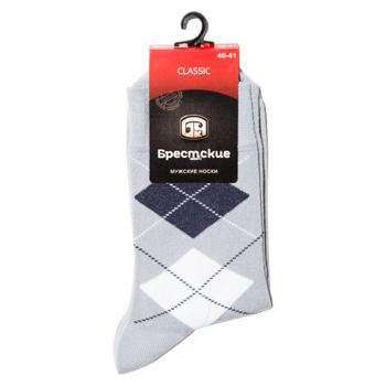 Ciorapi barbati 2122 Brest Classic 016 Gri deschis m.25 - cumpărați, prețuri pentru BONUS - foto 1