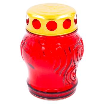 Подсвечник стеклянный 15см - купить, цены на BONUS - фото 1