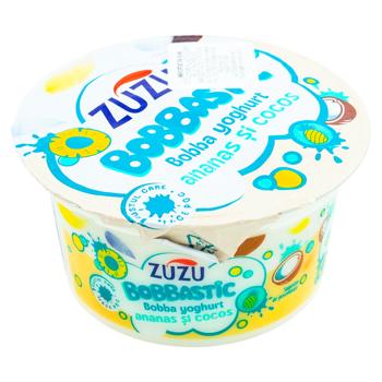 Iaurt Zuzu Bobbastic ananas/cocos 2,1% 150g - cumpărați, prețuri pentru BONUS - foto 1