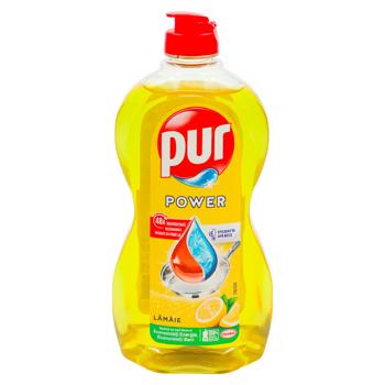 Detergent de vase Pur Lămâie 450ml - cumpărați, prețuri pentru BONUS - foto 1