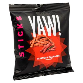 Сухарики YAW! MAX Sticks Охотничьи колбаски 85г - купить, цены на BONUS - фото 2