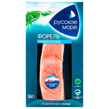 Форель Русское Море слабосоленая 200г - купить, цены на METRO - фото 1