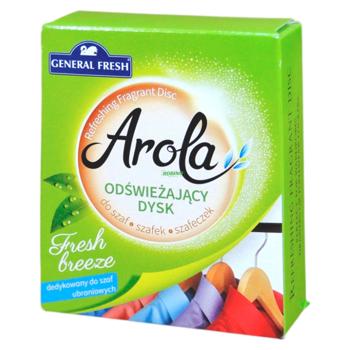 Odorizant-disc p-ru dulapuri General Fresh Aer proaspat - cumpărați, prețuri pentru BONUS - foto 1