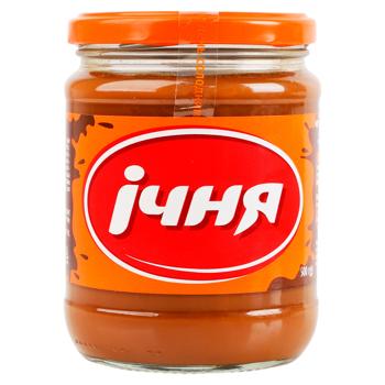 Сгущенное молоко Ічня Ириска вареное 370г - купить, цены на BONUS - фото 1