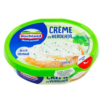 Crema de branza Hochland cu verdeata 200g - cumpărați, prețuri pentru BONUS - foto 3