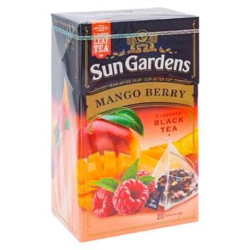 Ceai negru Sun Gardens Mango Berry in piramide 20buc - cumpărați, prețuri pentru BONUS - foto 3