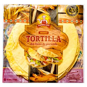 Tortilla KatifiaLux faina de porumb 250g - cumpărați, prețuri pentru BONUS - foto 1