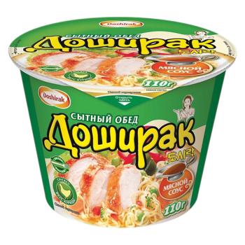 Лапша Доширак Сытный обед со вкусом курицы 110г - купить, цены на BONUS - фото 1