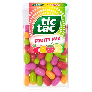 Drajeuri Tic Tac Fruit Mix 18g - cumpărați, prețuri pentru BONUS - foto 1