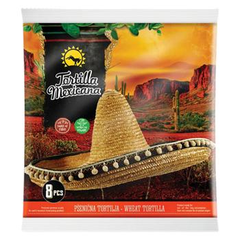 Тортилья Tortilla Mexicana пшеничная 320г - купить, цены на BONUS - фото 1
