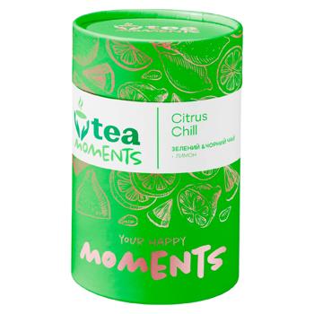 Ceai negru si verde Tea Moments Citrus Chill 70g - cumpărați, prețuri pentru BONUS - foto 1