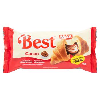 Croissant cu maia Best Max cacao 110g - cumpărați, prețuri pentru BONUS - foto 1