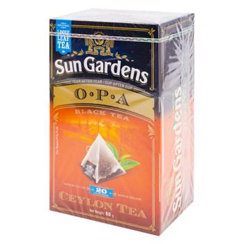 Ceai negru Sun Gardens OPA in plicuri 2.5g*20buc - cumpărați, prețuri pentru BONUS - foto 1