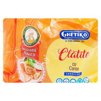Clatite Ghetiko cu carne congelat 500g - cumpărați, prețuri pentru BONUS - foto 1