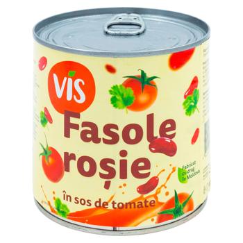 Fasole Vis rosie in sos de tomate 410g - cumpărați, prețuri pentru BONUS - foto 1