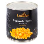 Porumb conservat 425ml/255g b/m Lander