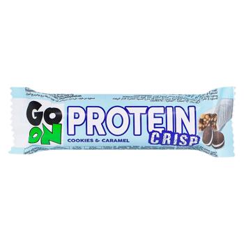Batonas Go On Protein Crisp cookie/carmel 50g - cumpărați, prețuri pentru BONUS - foto 1