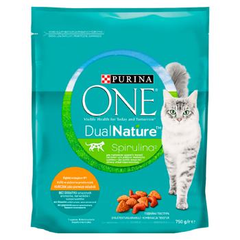 Hrana uscata Purine One Spirulina cu pui pentru pisici 750g - cumpărați, prețuri pentru BONUS - foto 1
