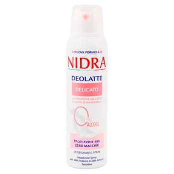 Deo spray NIDRA 150ml Delicate Milk proteins&almond - cumpărați, prețuri pentru BONUS - foto 1
