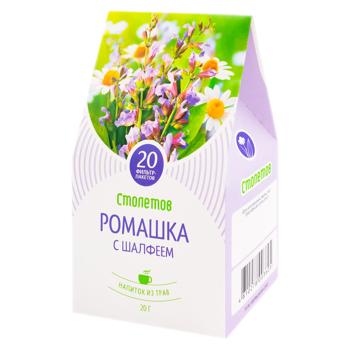 Ceai din plante Stoletov Musitel/salvie 1g*20buc - cumpărați, prețuri pentru BONUS - foto 1
