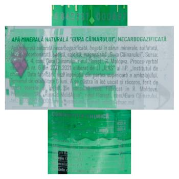 Вода негазированная Gura Cainarului минеральная 1,5л - купить, цены на BONUS - фото 2