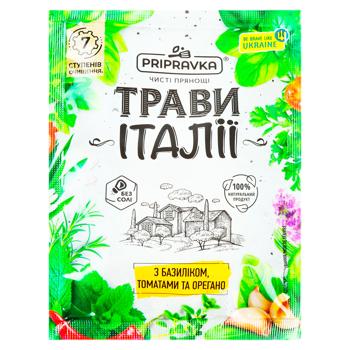 Condimente Pripravka Ierburile Italiiei cu busuioc/rosii/oregano 10g - cumpărați, prețuri pentru BONUS - foto 1
