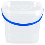 Container patrat cu capac 1L