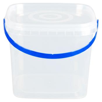 Container patrat cu capac 1L - cumpărați, prețuri pentru BONUS - foto 1
