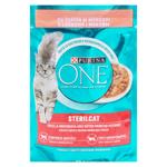 Conserve p-ru pisici One Steril Cat 85g somon/morcov