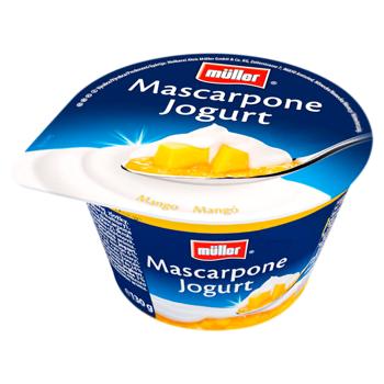 Йогурт Muller Маскарпоне Манго 130г - купить, цены на BONUS - фото 1