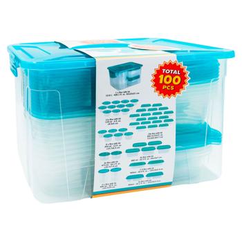 Set recipiente EH 50buc plastic - купить, цены на BONUS - фото 3